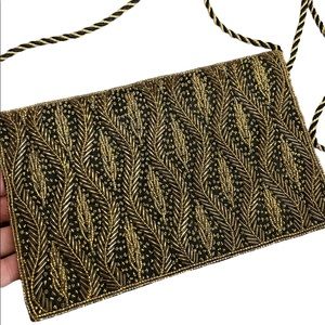 Vintage Beaded Evening Bag Purse